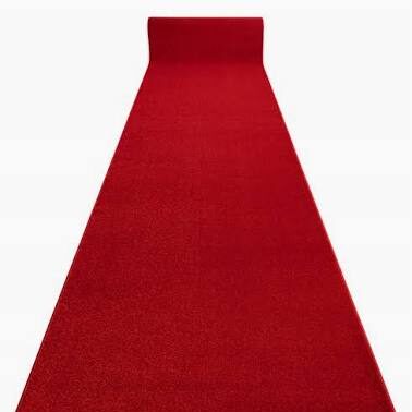 Dywan czerwony szer. 1m x  dł. 30m - ZAKUP DYWANU